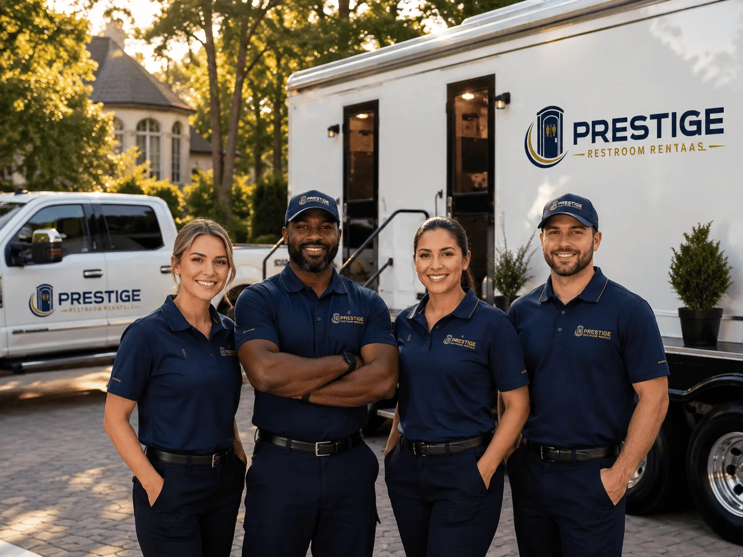 Trusted Luxury Portable Restrooms company in Britt, MN